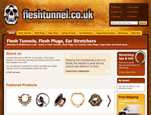 Tablet Screenshot of fleshtunnel.co.uk